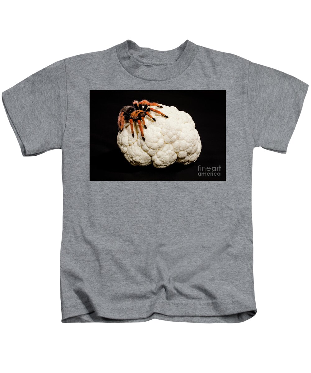 Black Kids T-Shirt featuring the photograph Brain cancer by Benny Marty