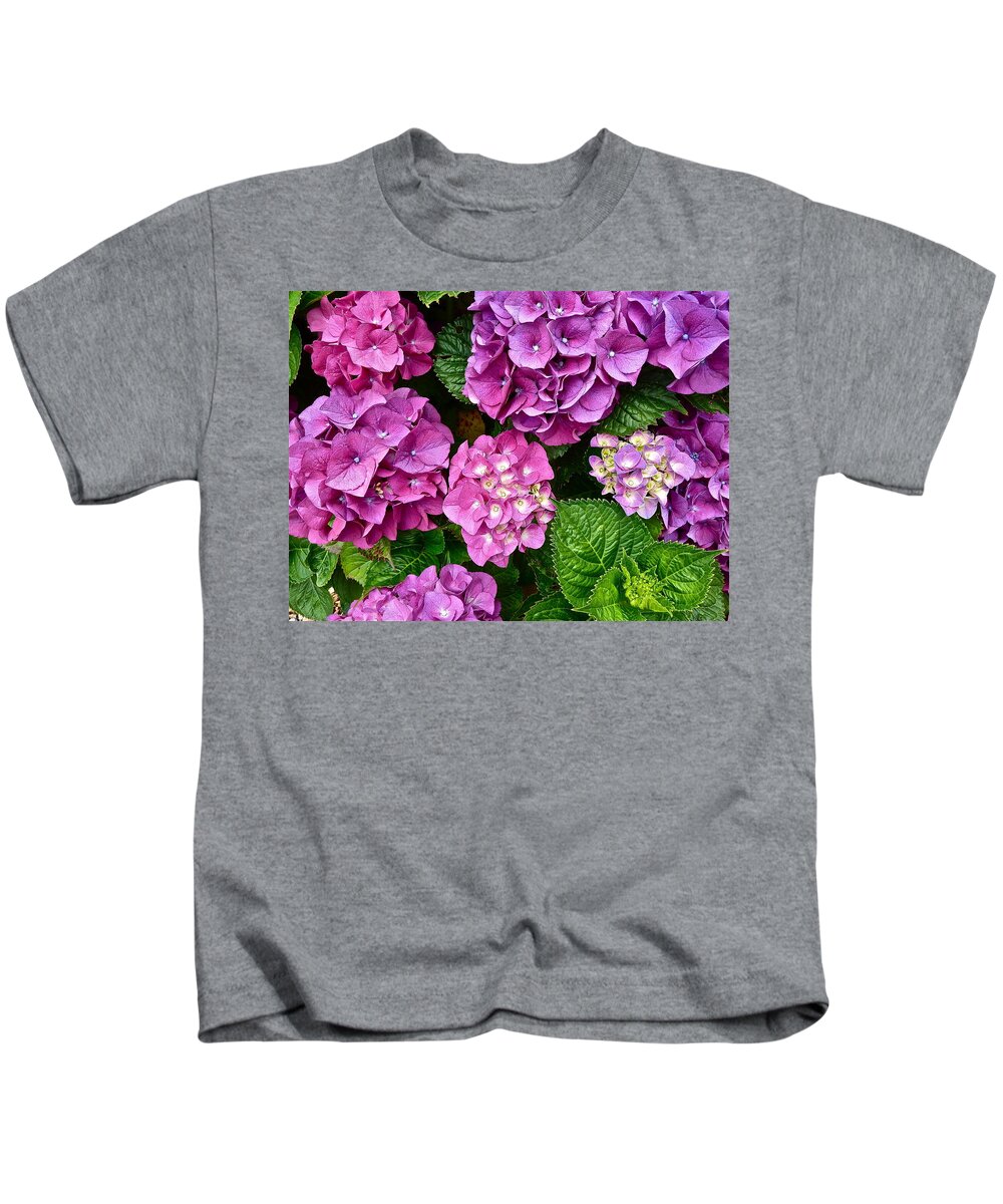 Flowers Kids T-Shirt featuring the photograph Bright Spot by Diana Hatcher