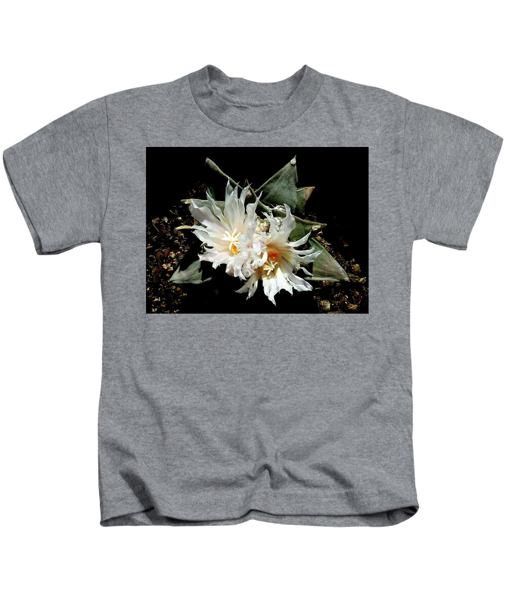 Cactus Kids T-Shirt featuring the photograph Cactus Flower 9 2 by Selena Boron