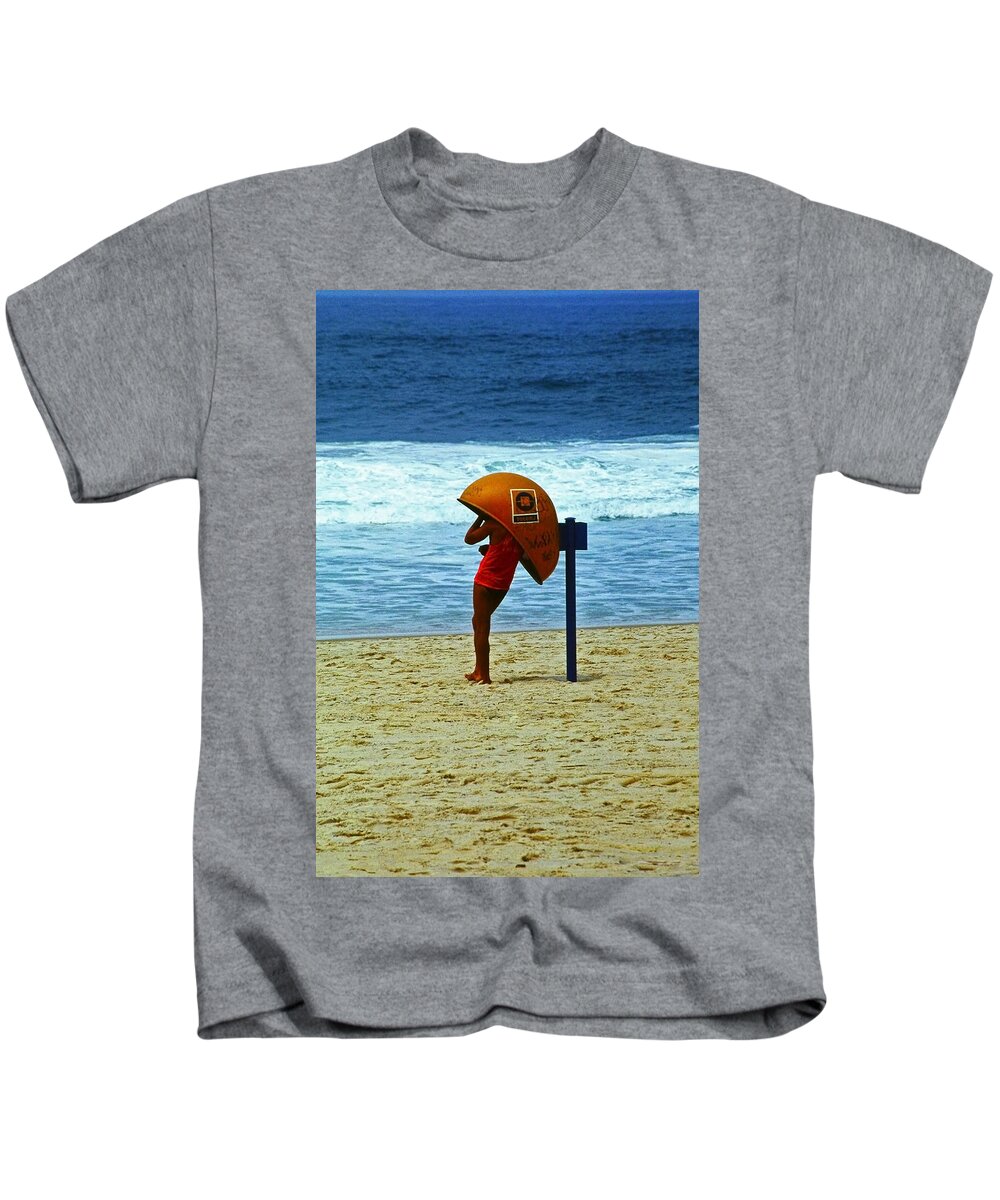 South America Kids T-Shirt featuring the photograph Call Me ... by Juergen Weiss