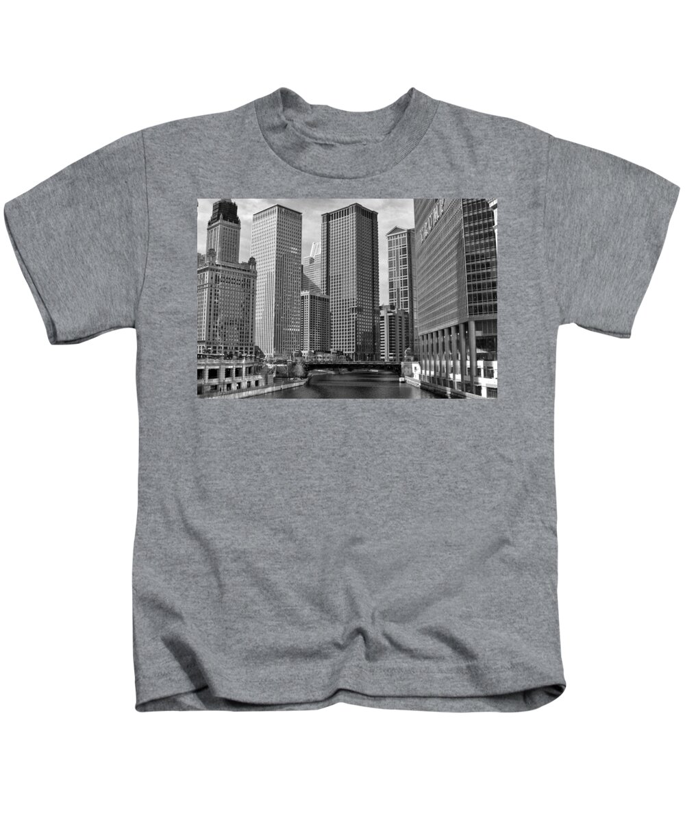 Chicago Kids T-Shirt featuring the photograph Chicago River by Jackson Pearson