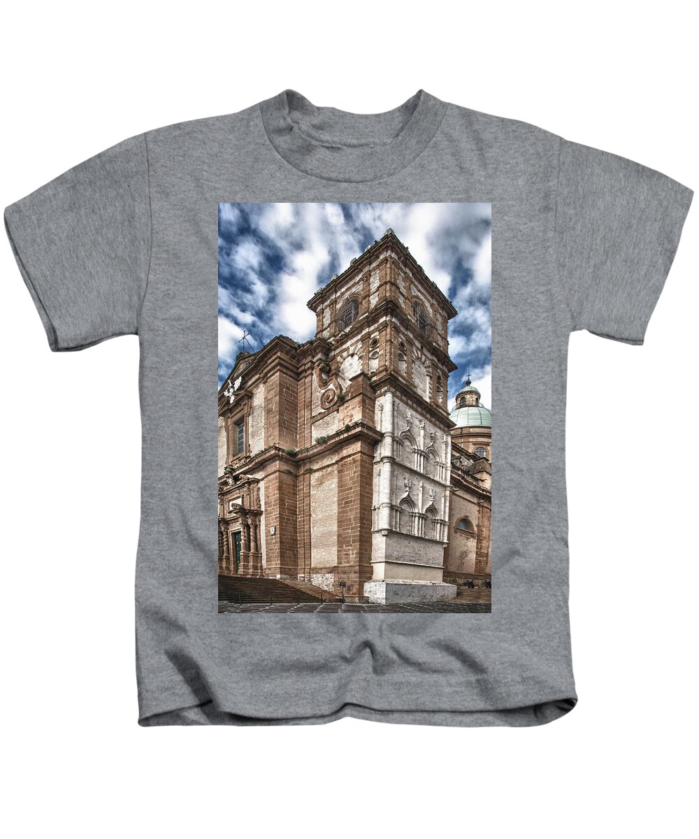  Kids T-Shirt featuring the photograph Church by Patrick Boening