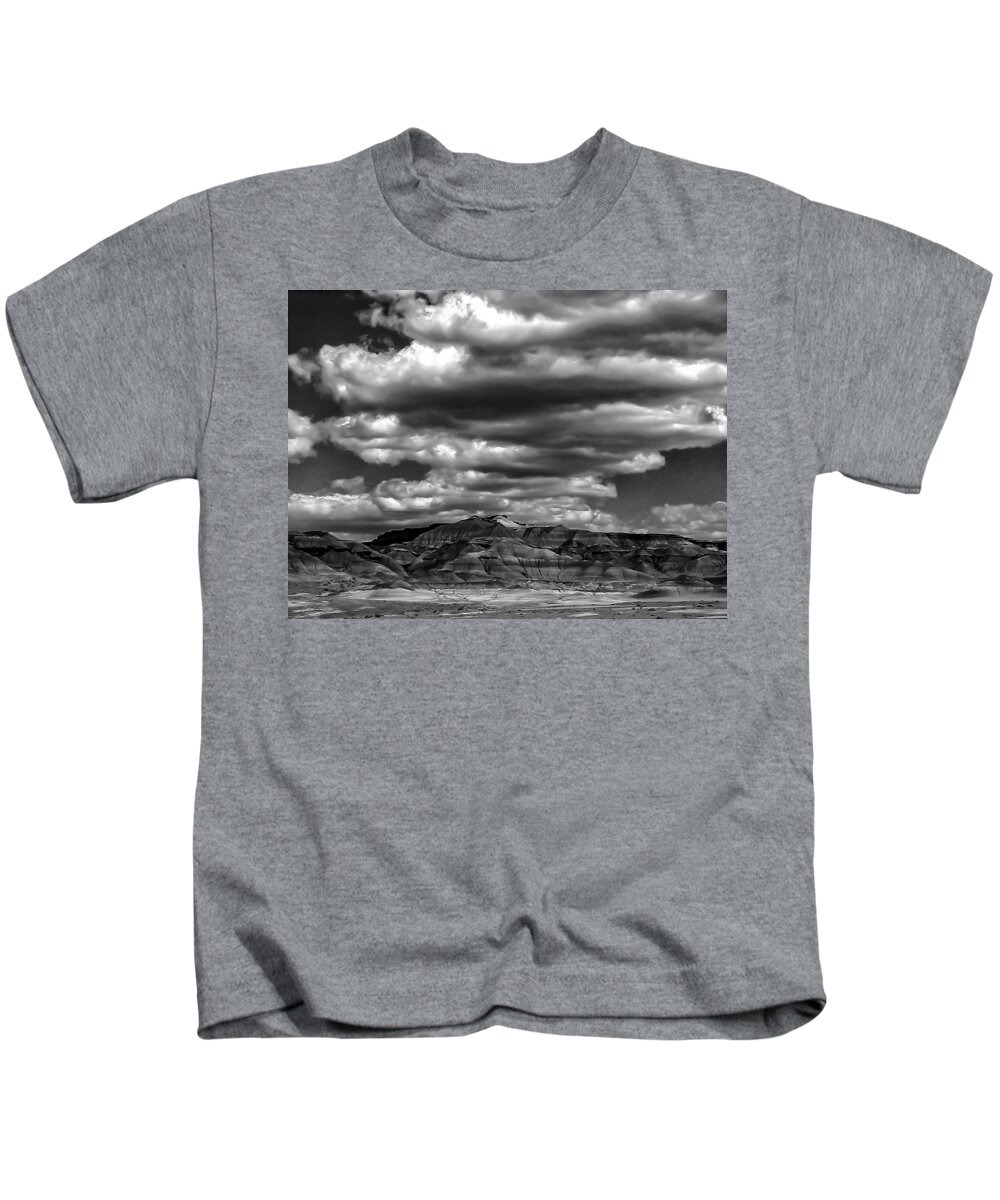 Coal Cayon Kids T-Shirt featuring the photograph Coal Canyon by Louis Dallara