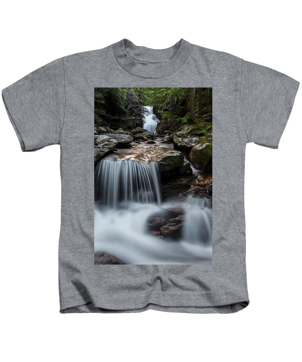 Cold Kids T-Shirt featuring the photograph Cold Brook Fall by White Mountain Images