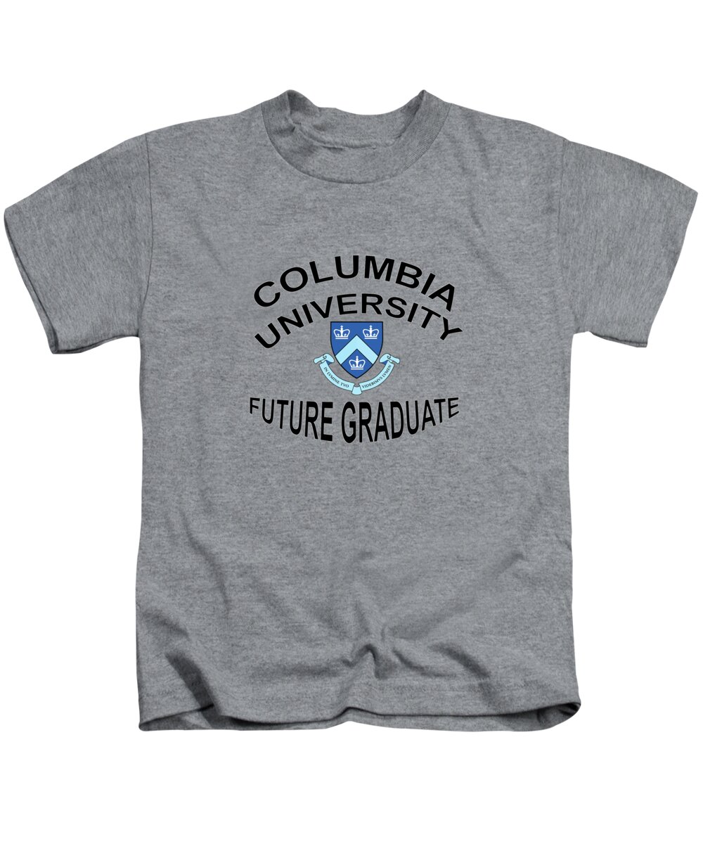 Columbia University Kids T-Shirt featuring the digital art Columbia University Future Graduate by Movie Poster Prints
