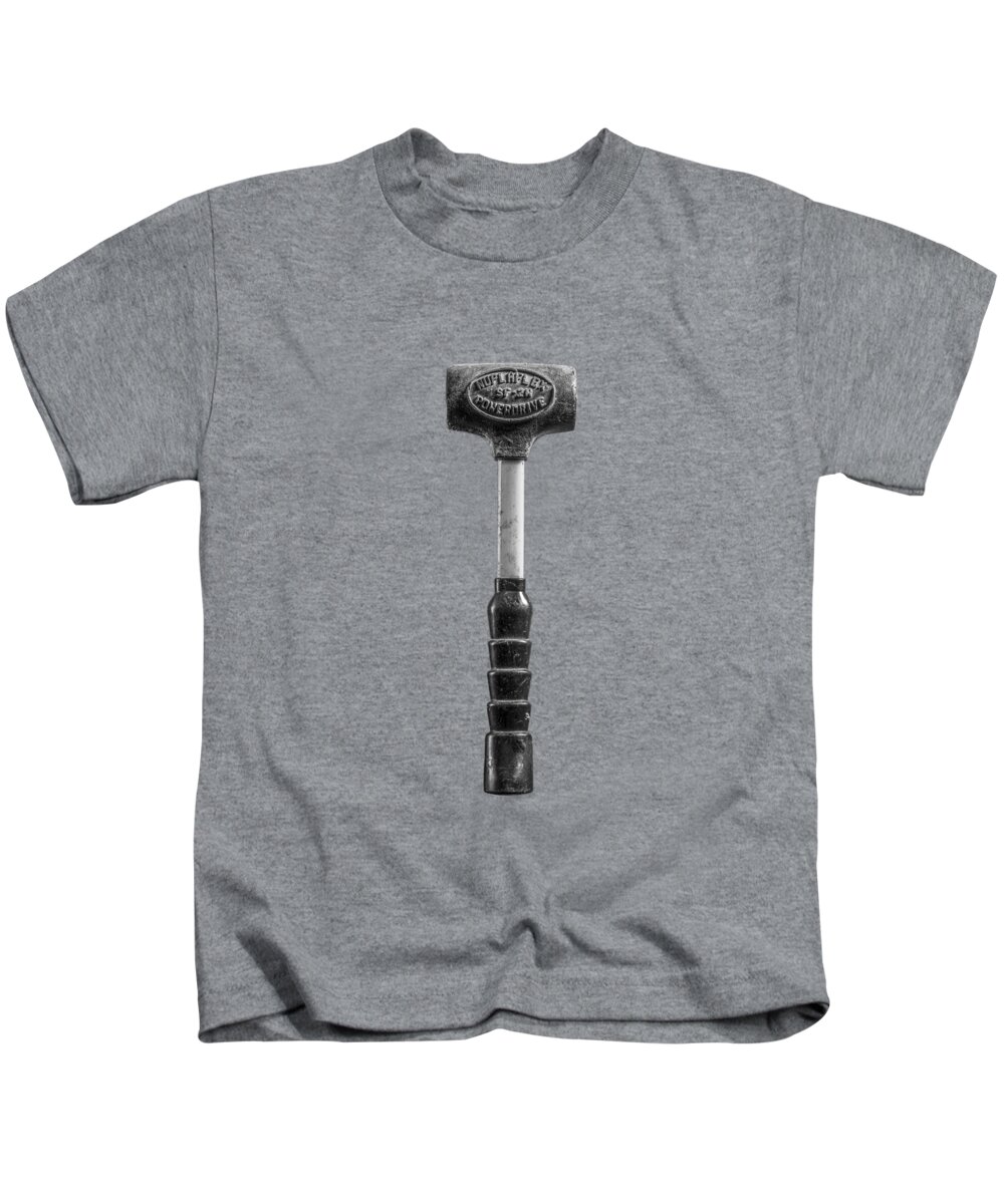 Background Kids T-Shirt featuring the photograph Dead Blow Hammer by YoPedro