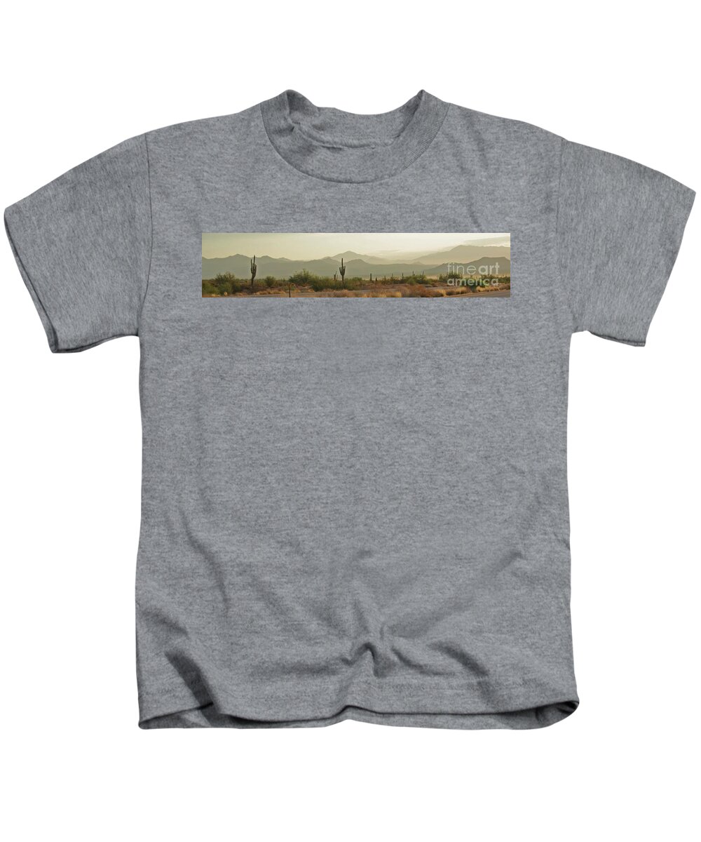 Arizona Kids T-Shirt featuring the photograph Desert Hills by Julie Lueders 