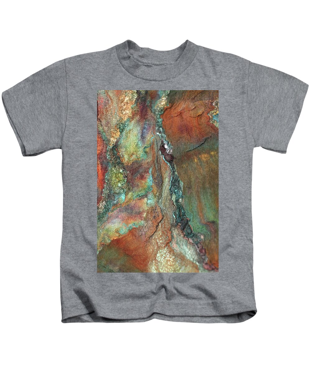 Russian Artists New Wave Kids T-Shirt featuring the photograph Earth of India by Marina Shkolnik