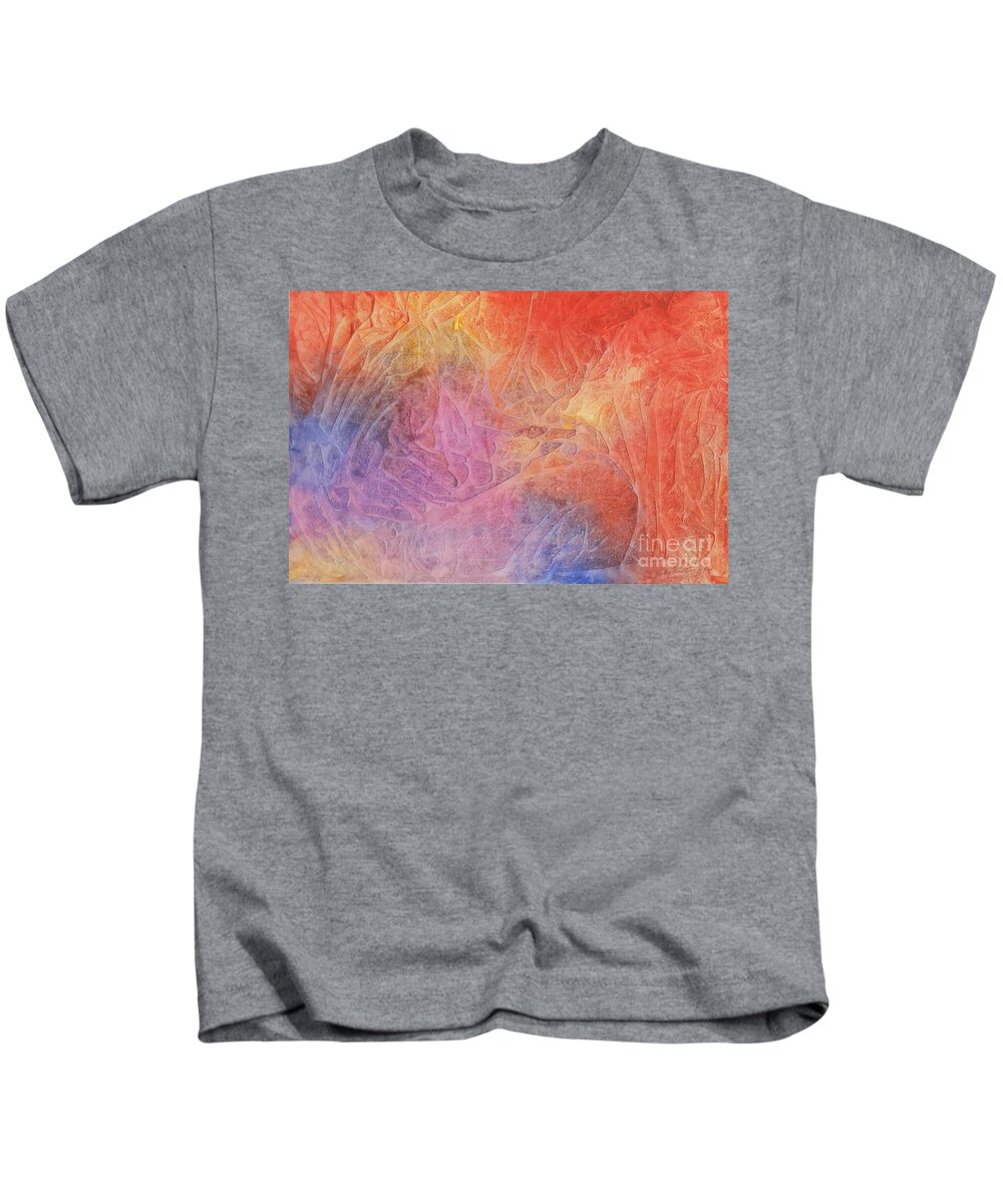 Color Kids T-Shirt featuring the painting Eleyna's Forest by Jackie Mueller-Jones