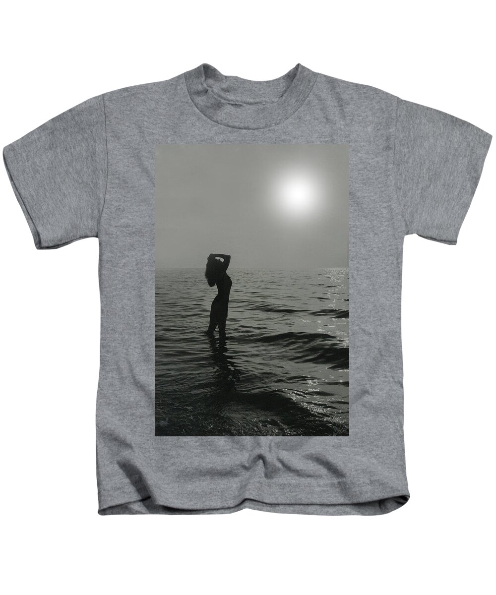 Woman Kids T-Shirt featuring the photograph Essence by DArcy Evans