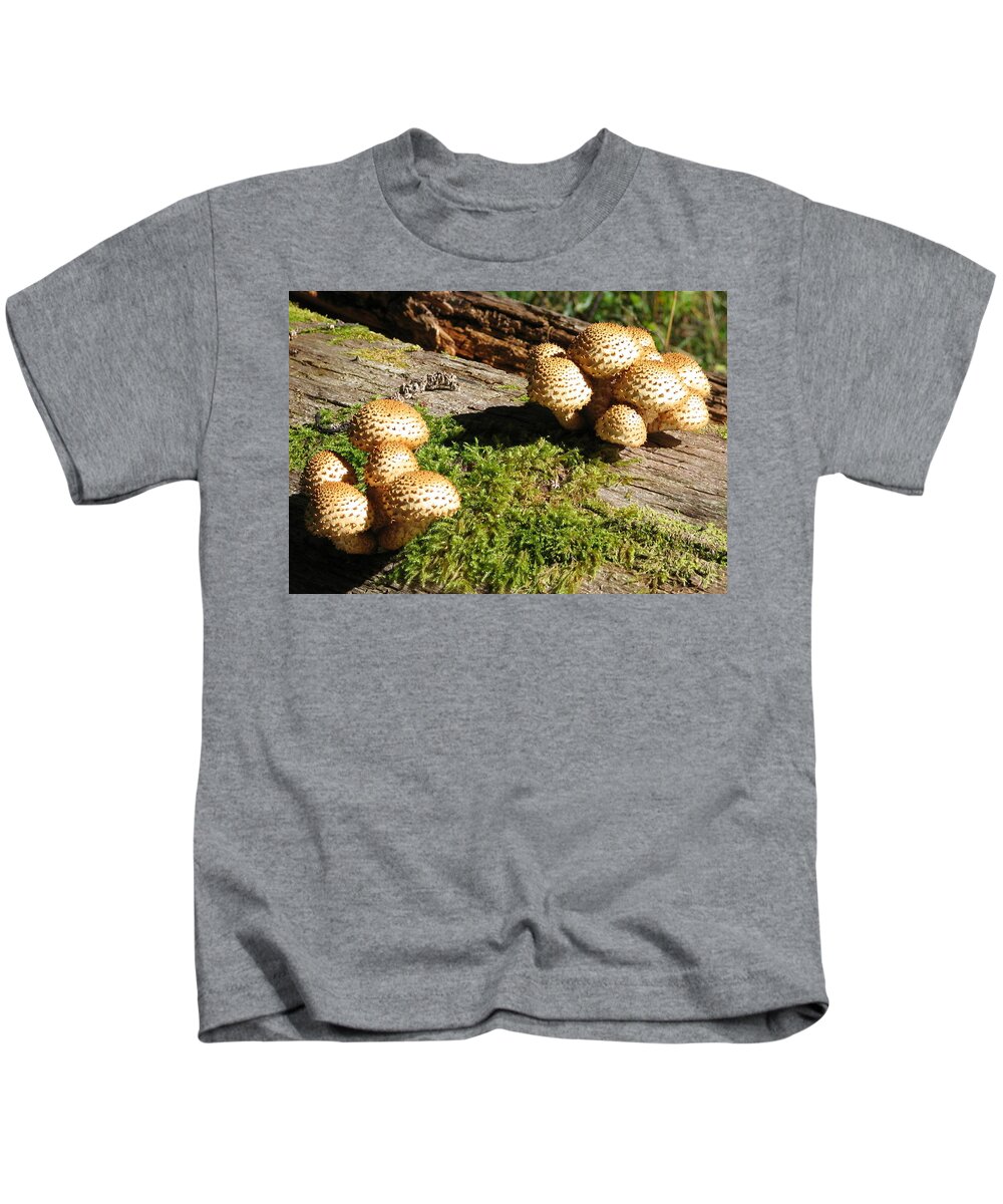 Fungi Kids T-Shirt featuring the photograph Fabulus Fungi by David Bader