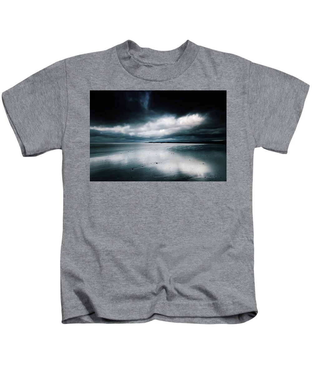 Sky Kids T-Shirt featuring the photograph Fade To Black by Philippe Sainte-Laudy