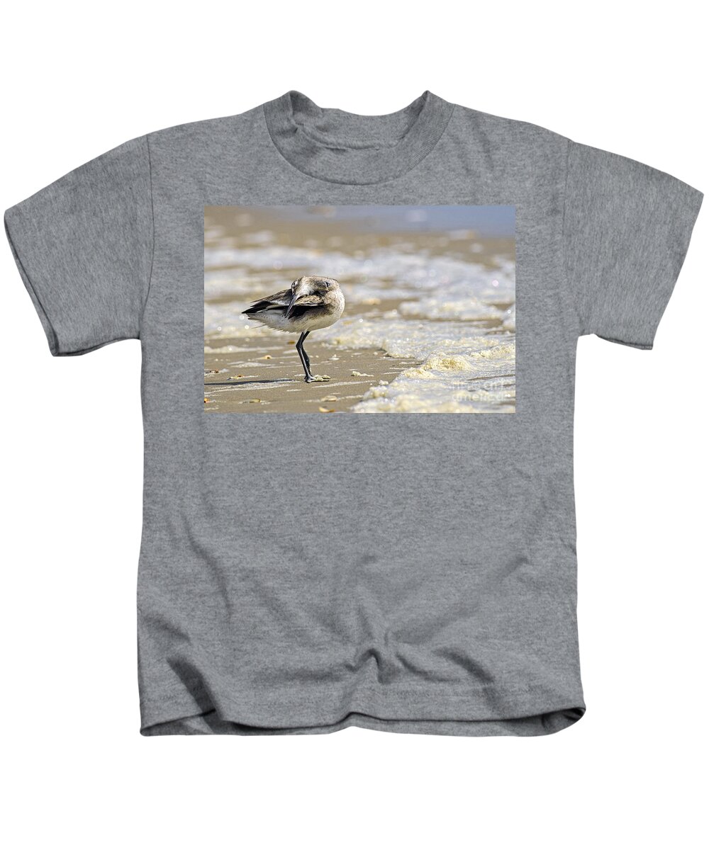 Surf City Kids T-Shirt featuring the photograph Feather Bed by DJA Images