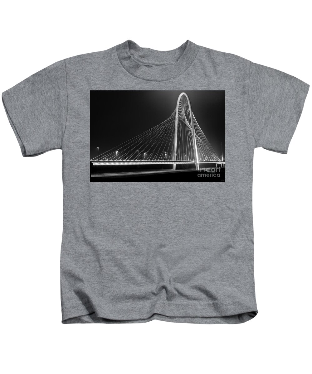 Margaret Hunt Hill Kids T-Shirt featuring the photograph Fog Light and Lines II by Imagery by Charly