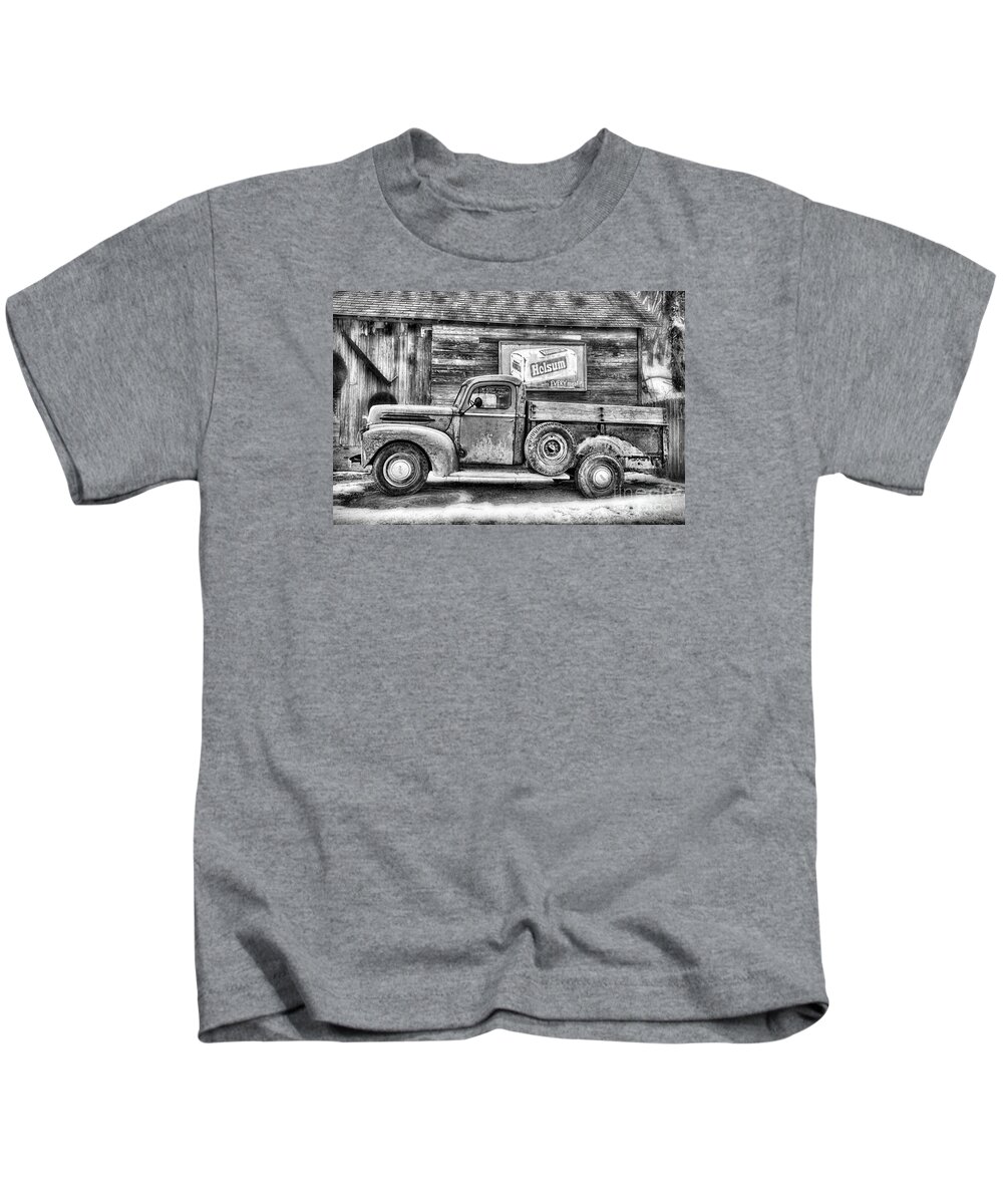 Truck Kids T-Shirt featuring the photograph Ford for Sale by David Arment