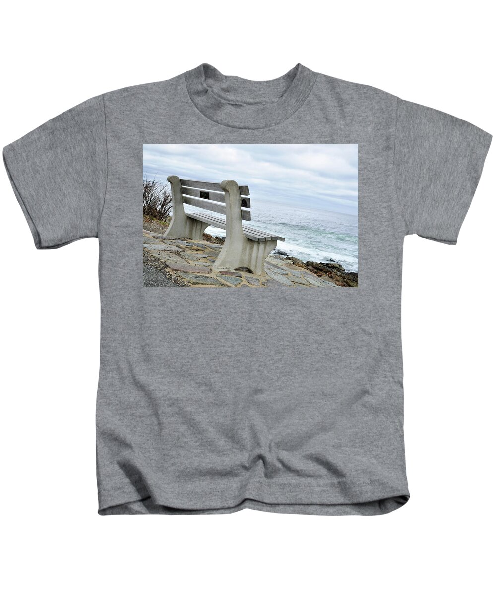 Marginal Way Kids T-Shirt featuring the photograph Forever Maine by Luke Moore
