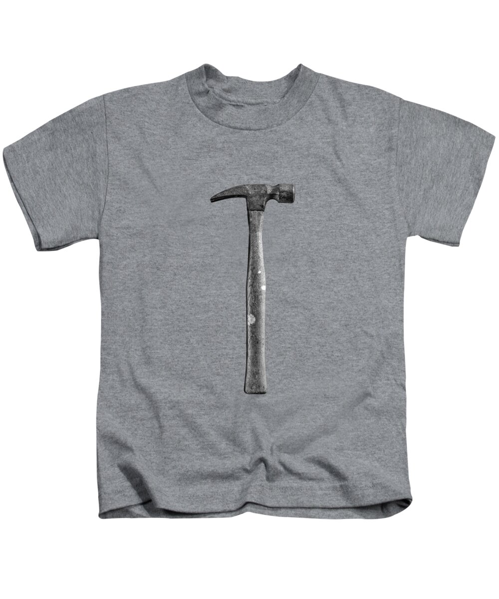 Background Kids T-Shirt featuring the photograph Framing Hammer by YoPedro