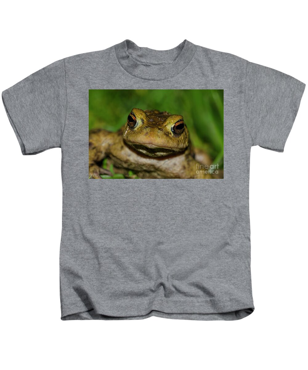 Frog Kids T-Shirt featuring the photograph Frog by Steev Stamford