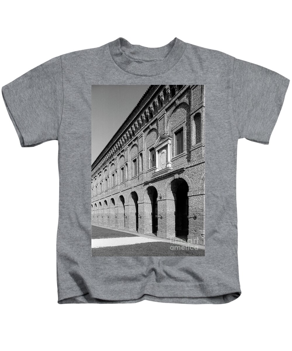 Galleria Degli Antichi Kids T-Shirt featuring the photograph Galleria degli Antichi by Riccardo Mottola