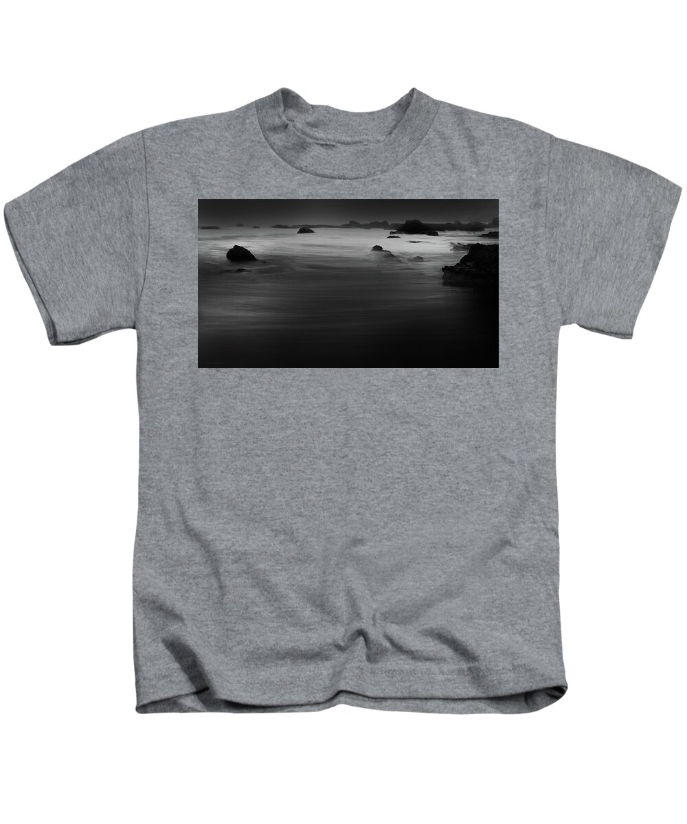 Crystalcove Kids T-Shirt featuring the photograph Gentle Surge by Denise Dube
