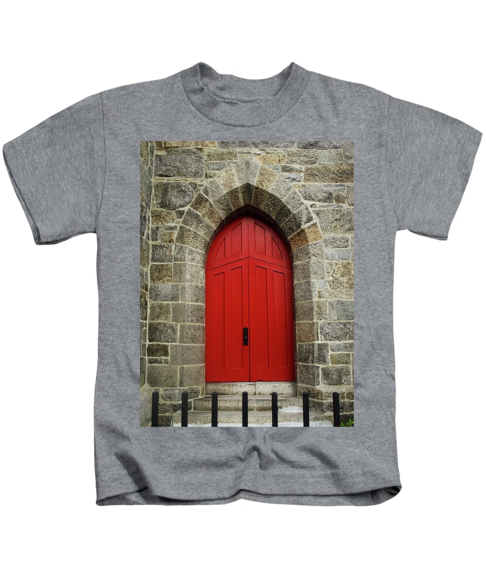 Feast Kids T-Shirt featuring the photograph Grace Church by Mary Capriole