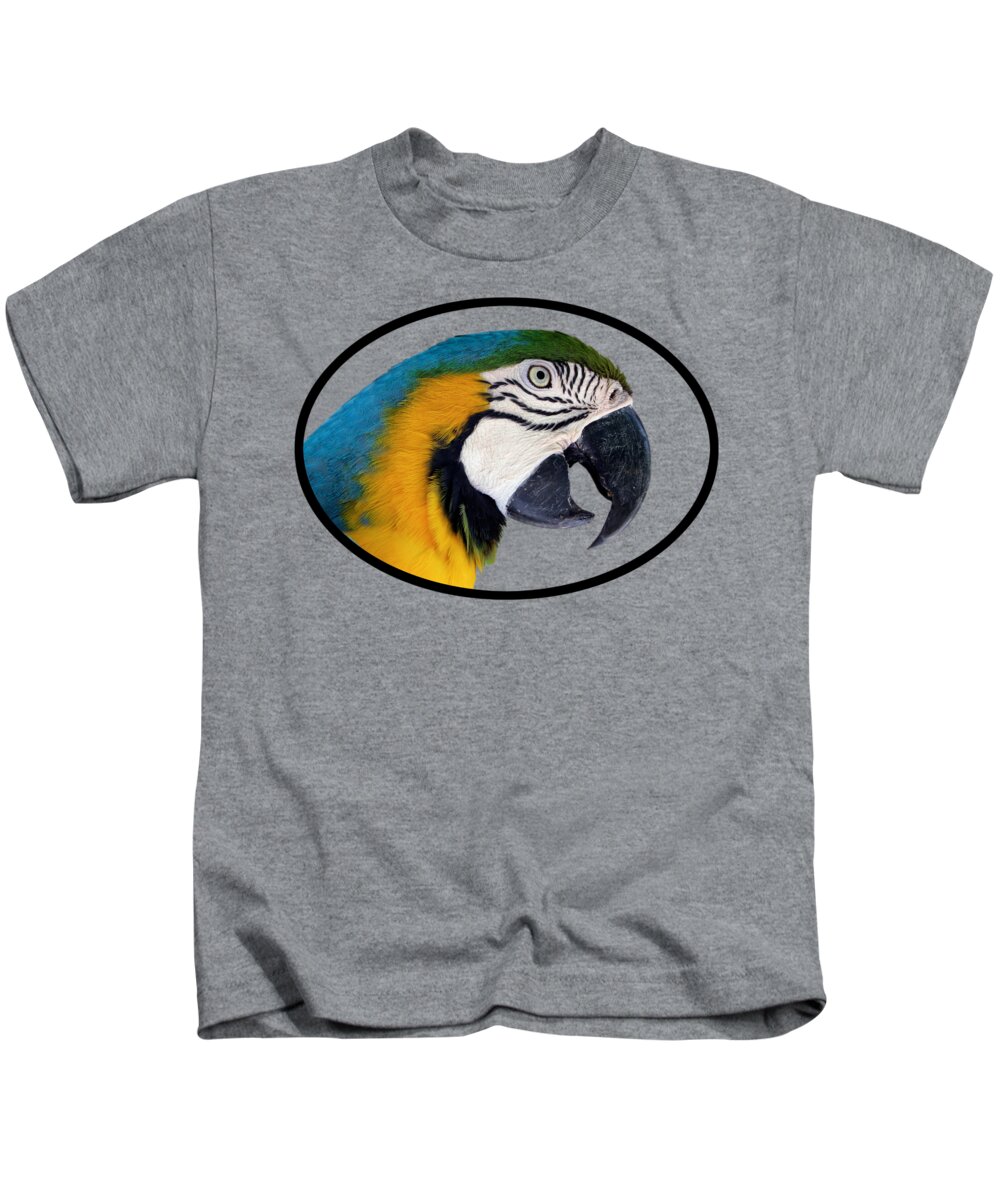 Parrot Kids T-Shirt featuring the photograph Harvey 2 T-Shirt by Bob Slitzan