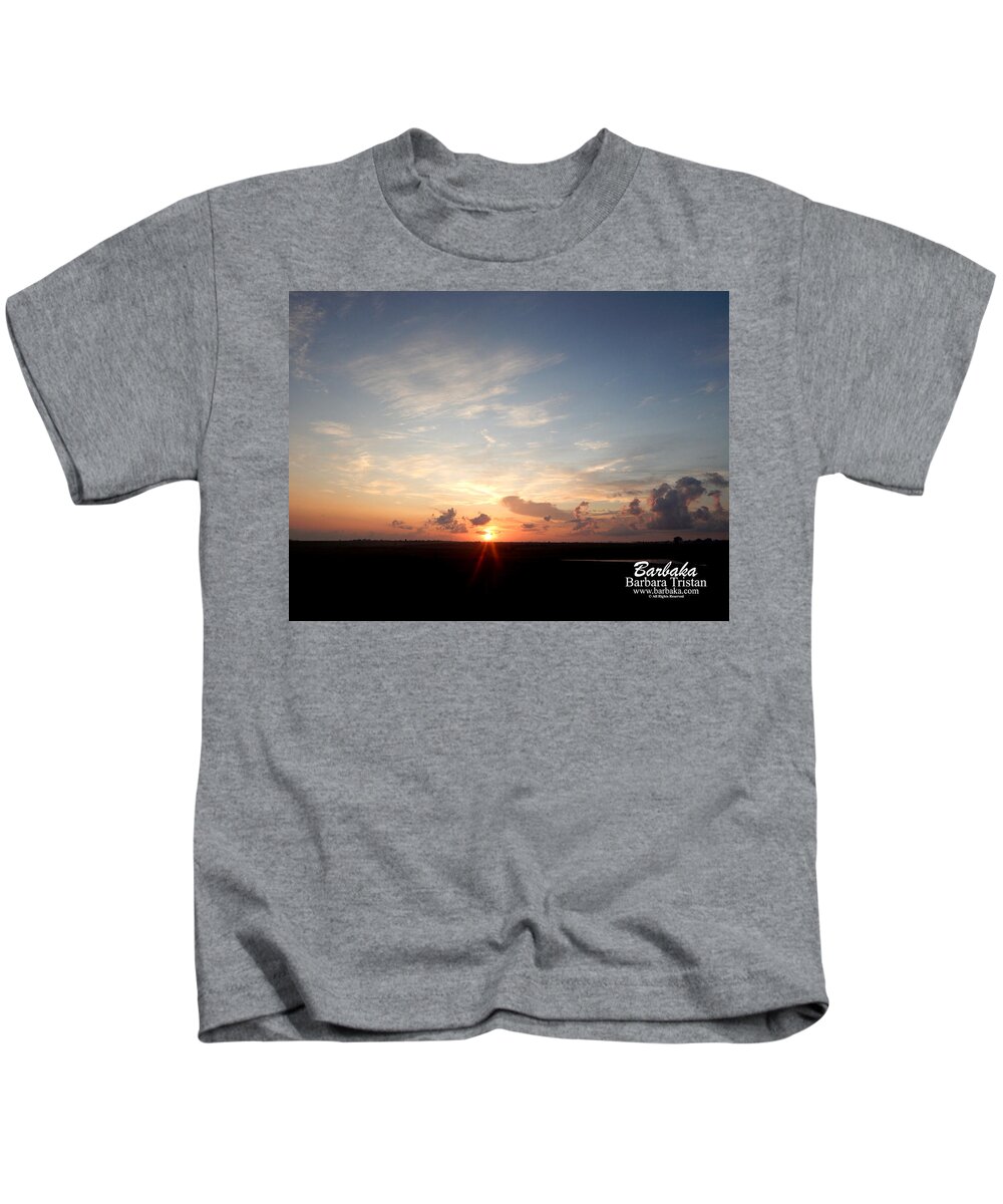 Hearts In The Distance Kids T-Shirt featuring the photograph Hearts in the Distance by Barbara Tristan