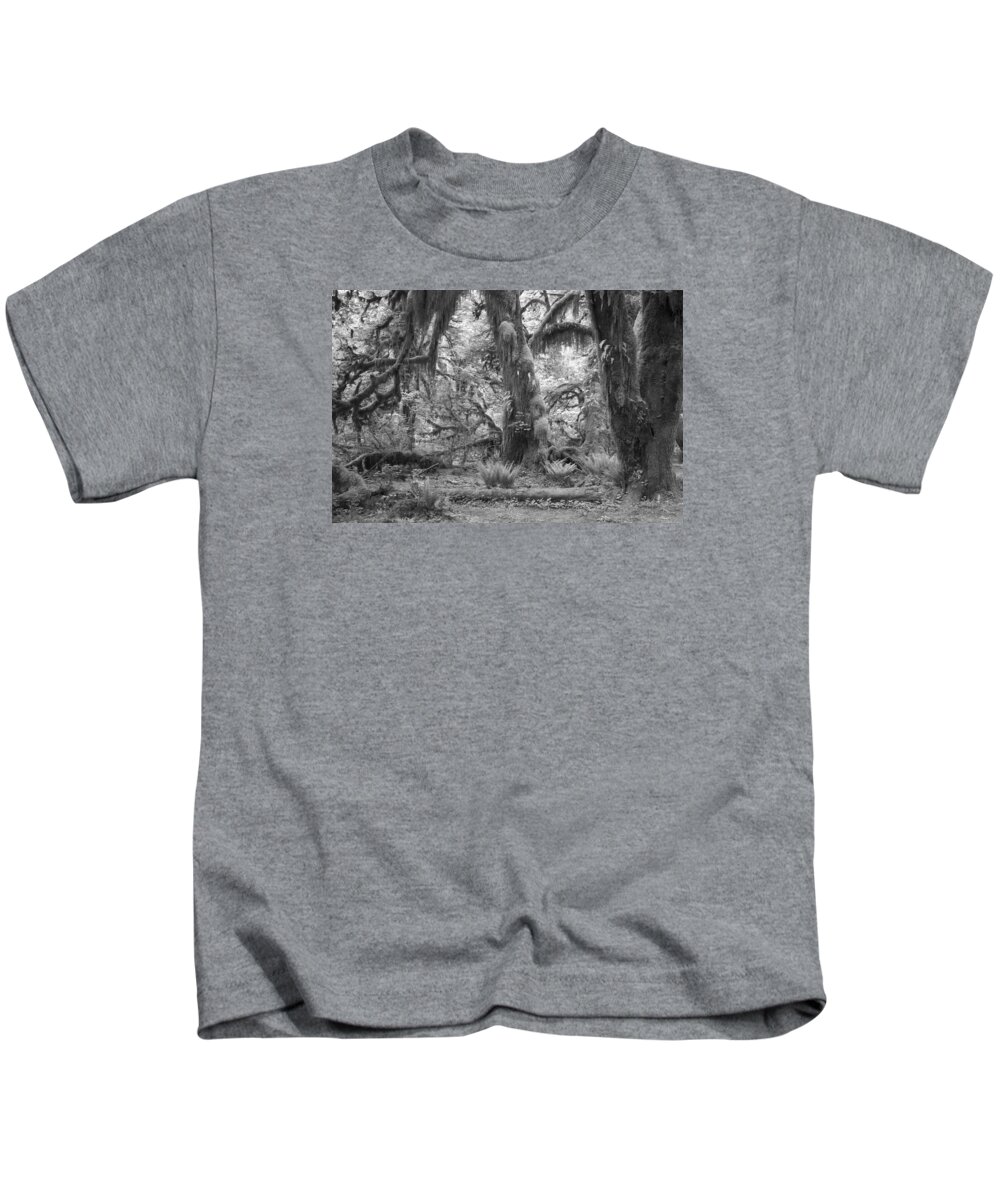 Hoh Kids T-Shirt featuring the photograph Hoh Rain Forest 3381 by Bob Neiman