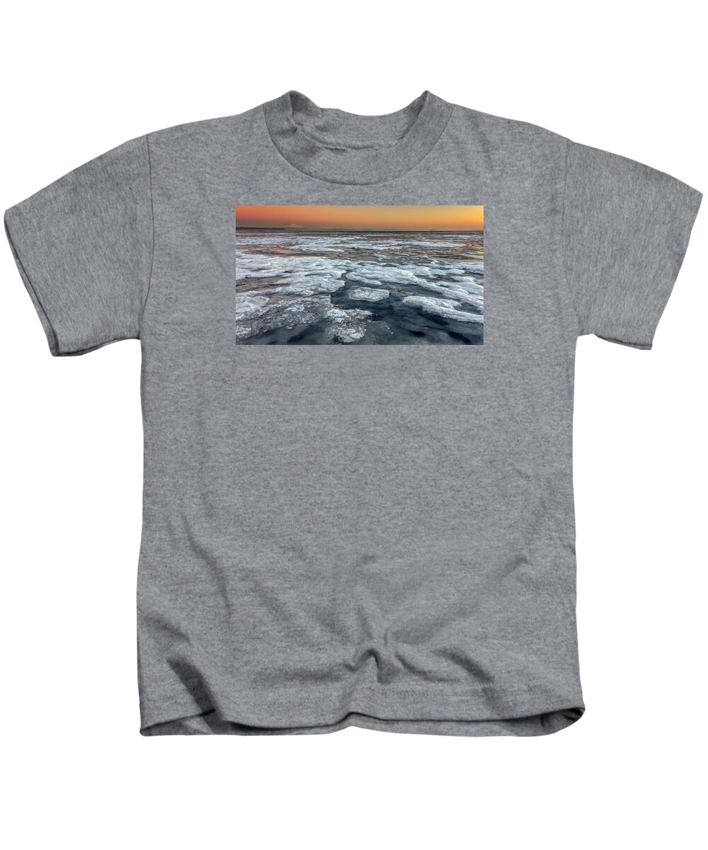 Icy World Kids T-Shirt featuring the photograph Icy World by Pierre Leclerc Photography