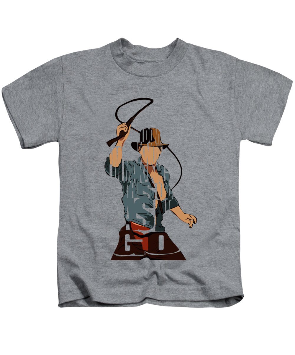 ubehag Sømand Samarbejdsvillig Indiana Jones - Harrison Ford Kids T-Shirt by Inspirowl Design - Pixels