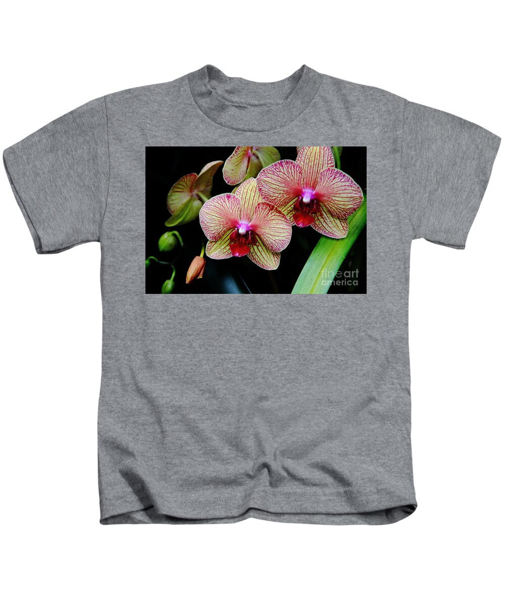 Flowers Kids T-Shirt featuring the photograph Joy Within by Allen Nice-Webb