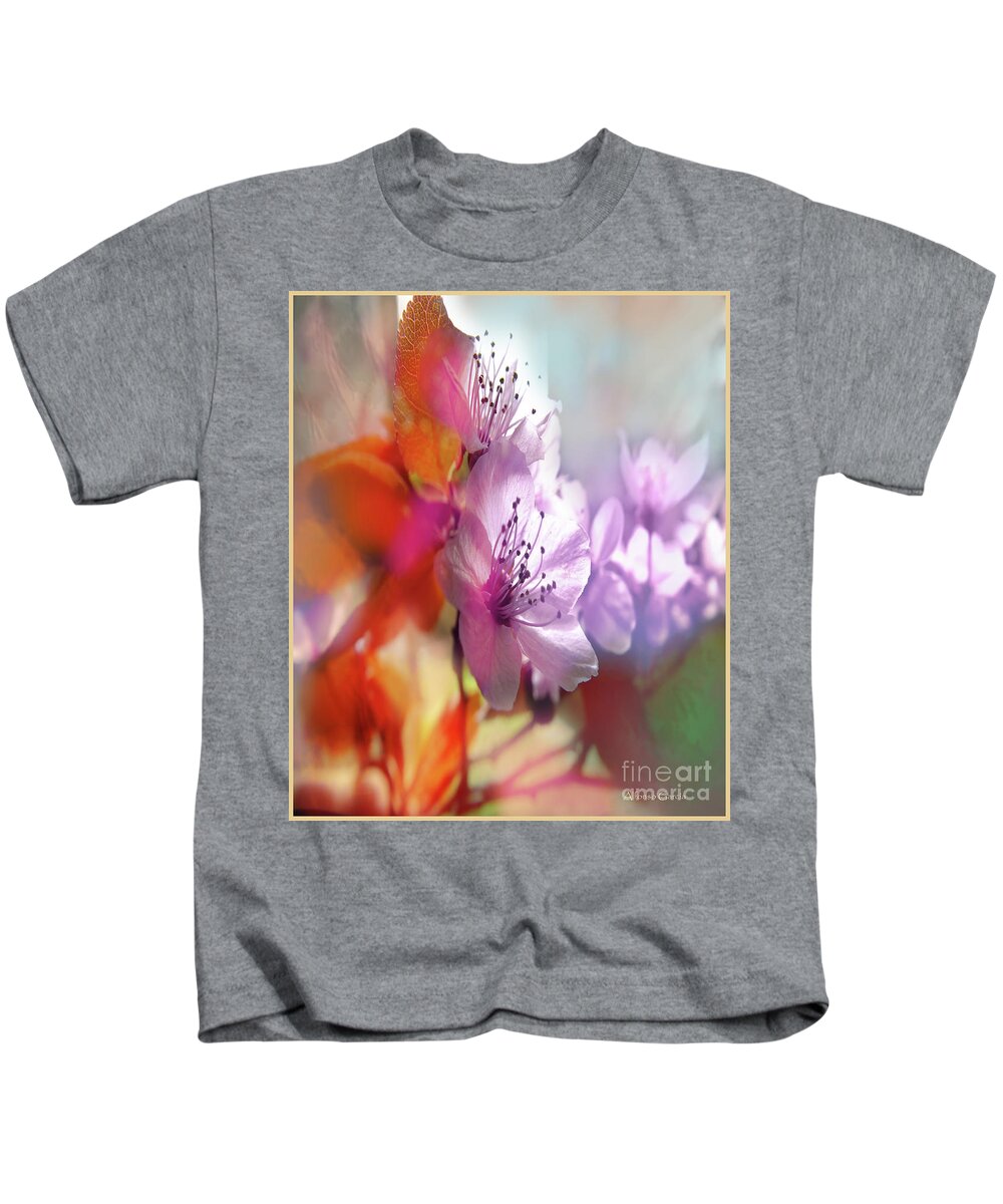 Decor Kids T-Shirt featuring the photograph Juego Floral by Alfonso Garcia