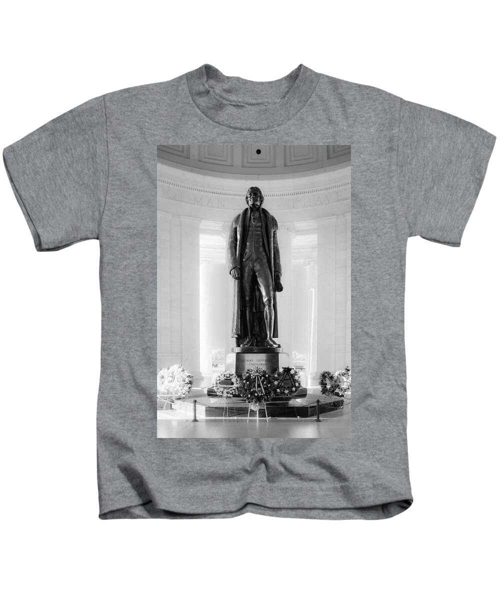 Jefferson Kids T-Shirt featuring the photograph Larger than Life by Stewart Helberg