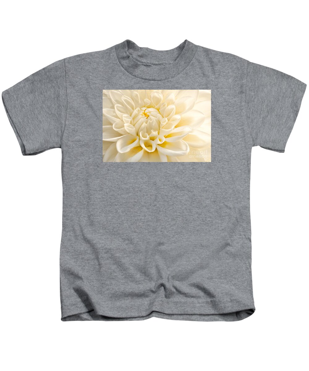 Dahlias Kids T-Shirt featuring the photograph Light Awakens Us by Marilyn Cornwell