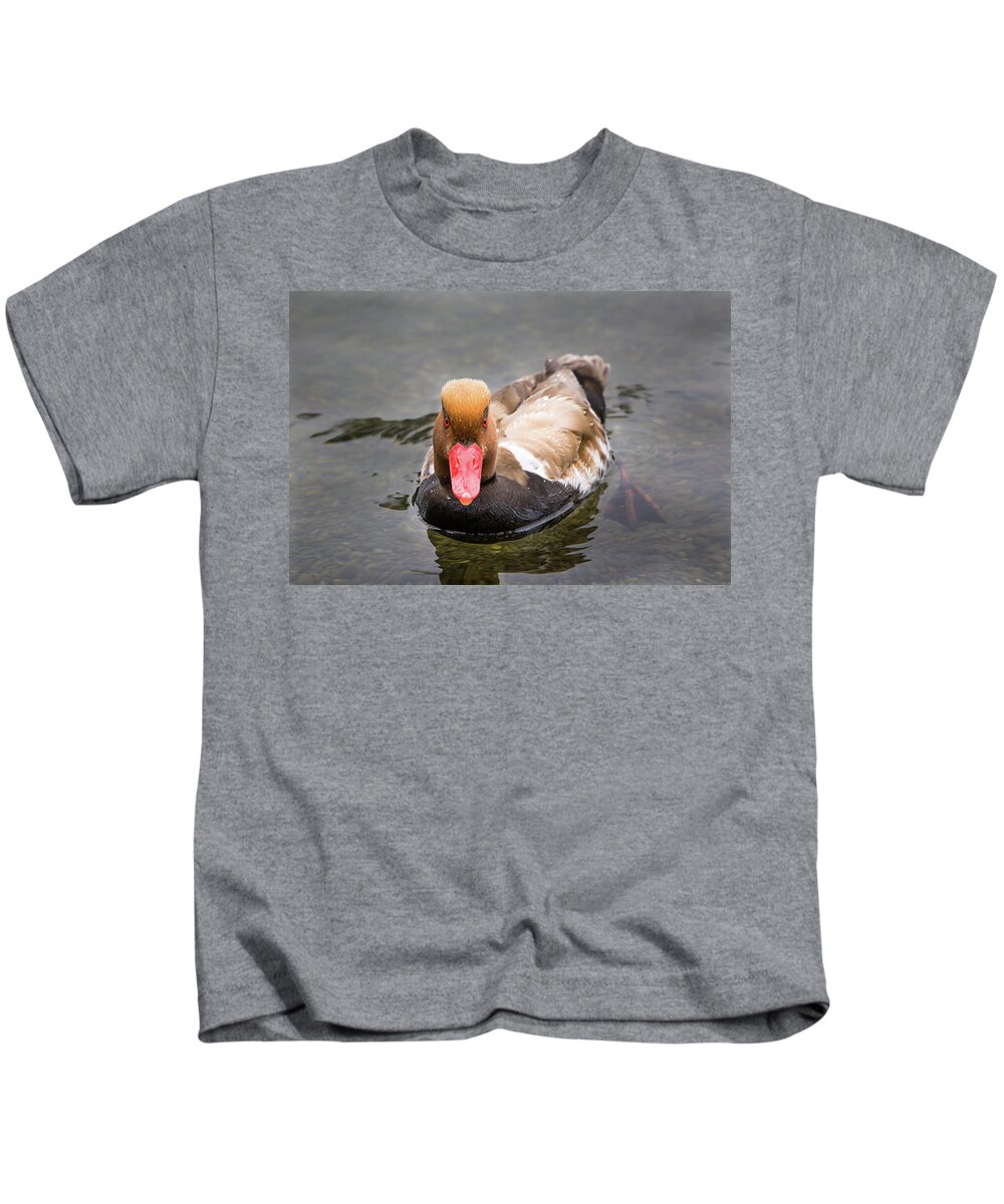 Animal Kids T-Shirt featuring the photograph Look into my Eyes by John Wadleigh