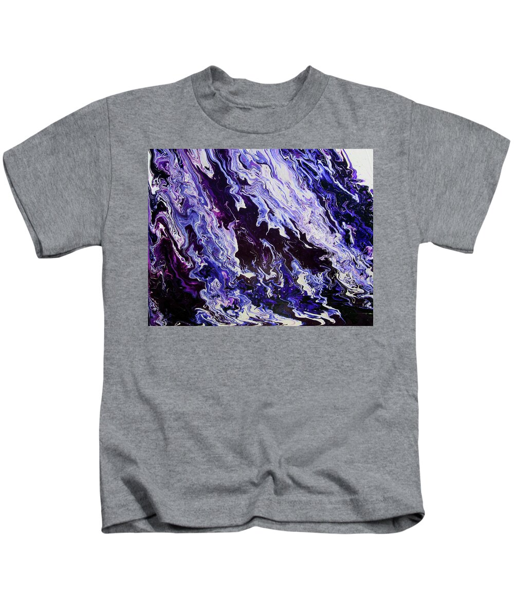 Fusionart Kids T-Shirt featuring the painting Majesty by Ralph White