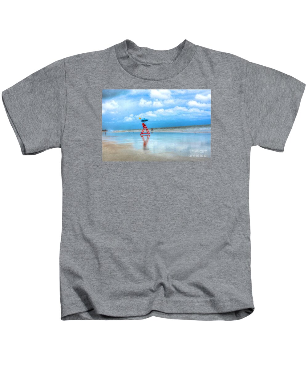 Beach Kids T-Shirt featuring the photograph Marco Polo by Debbi Granruth
