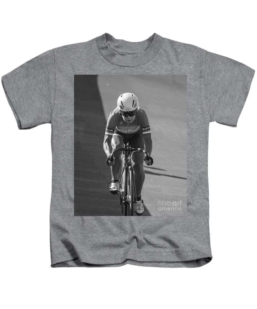 San Diego Kids T-Shirt featuring the photograph Masters Sprint by Dusty Wynne