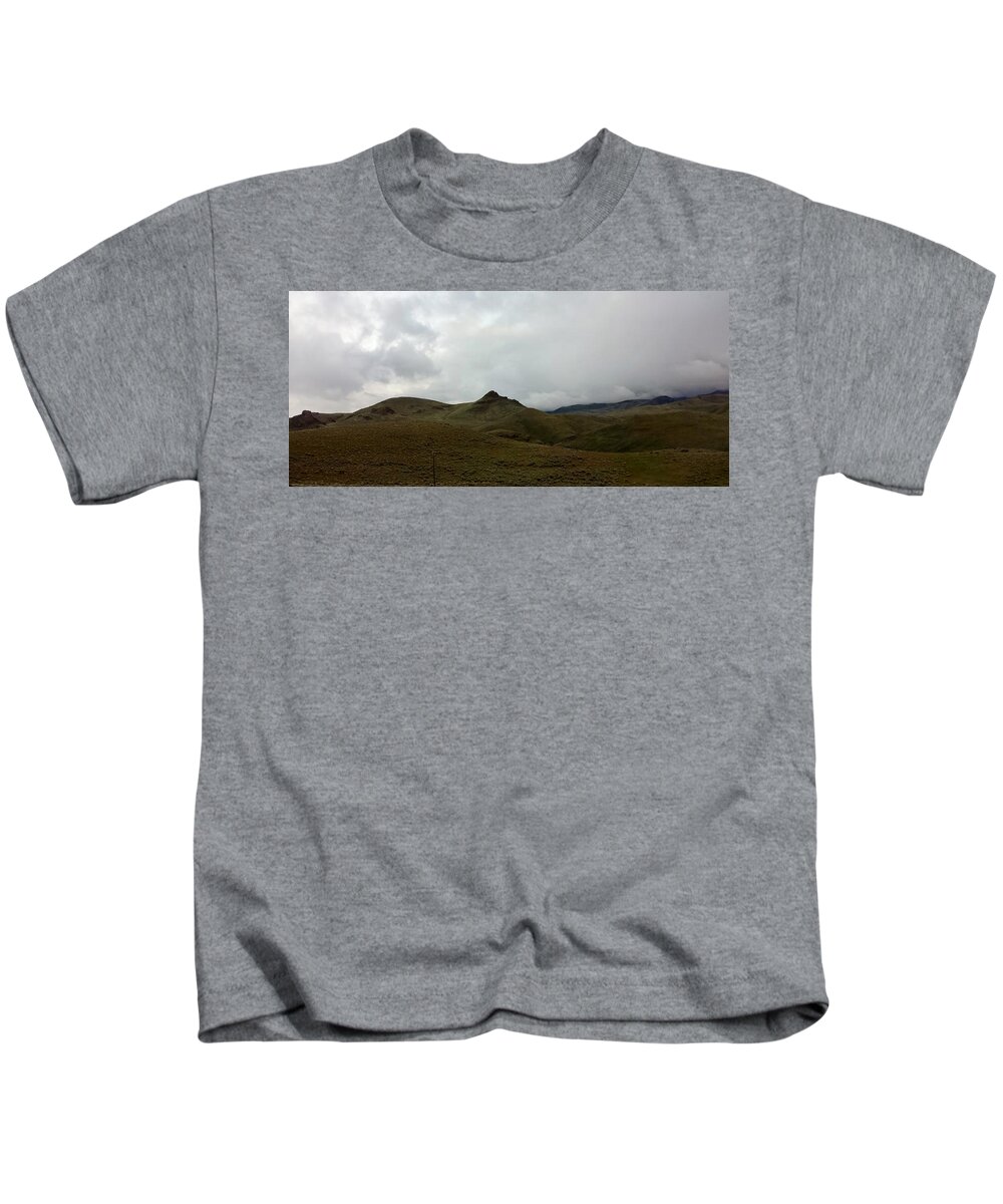 Mountains Kids T-Shirt featuring the photograph Mexican Landscape by Rosanne Licciardi