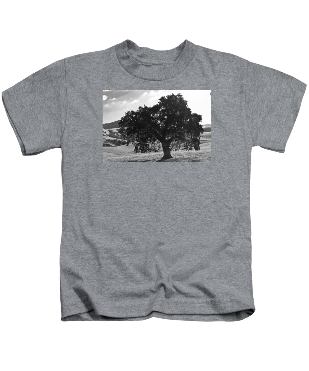 Oak Kids T-Shirt featuring the photograph Mighty The Oak by Brad Hodges