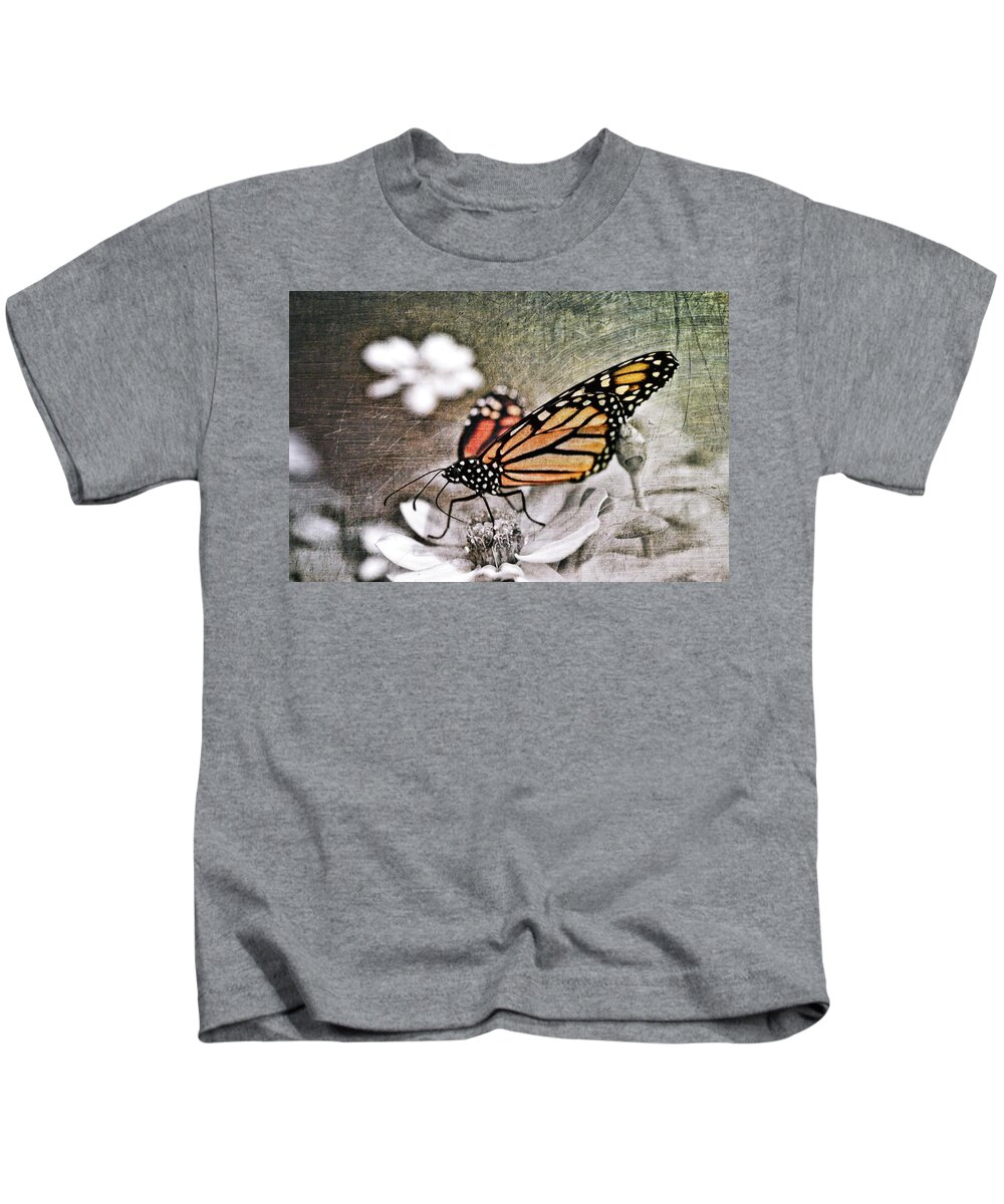 Monarch Kids T-Shirt featuring the photograph Monarch Butterfly by Marianna Mills