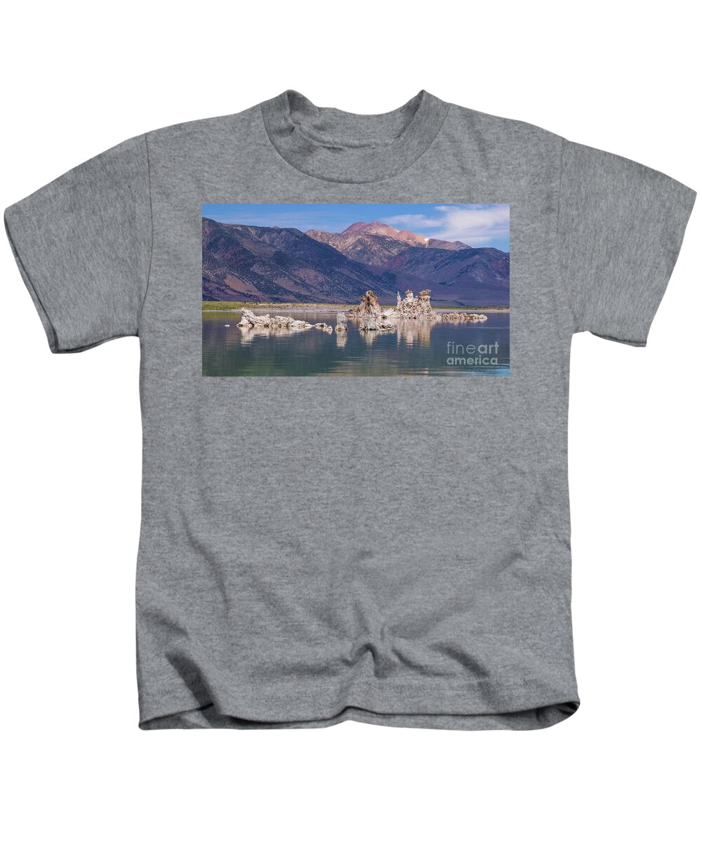 Mono Lake Kids T-Shirt featuring the photograph Mono Lake by Brandon Bonafede