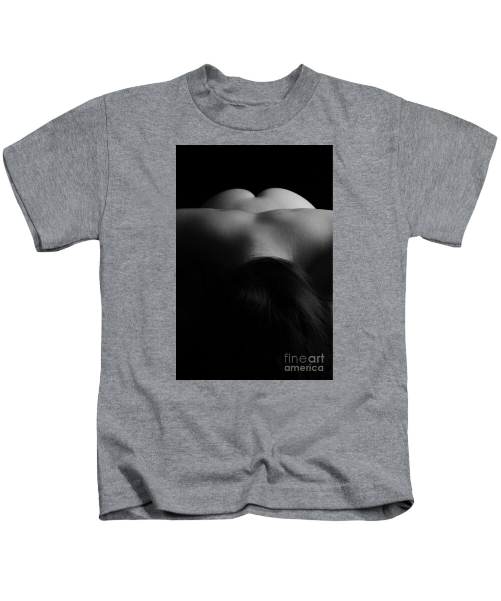 Artistic Photographs Kids T-Shirt featuring the photograph Moon landing by Robert WK Clark