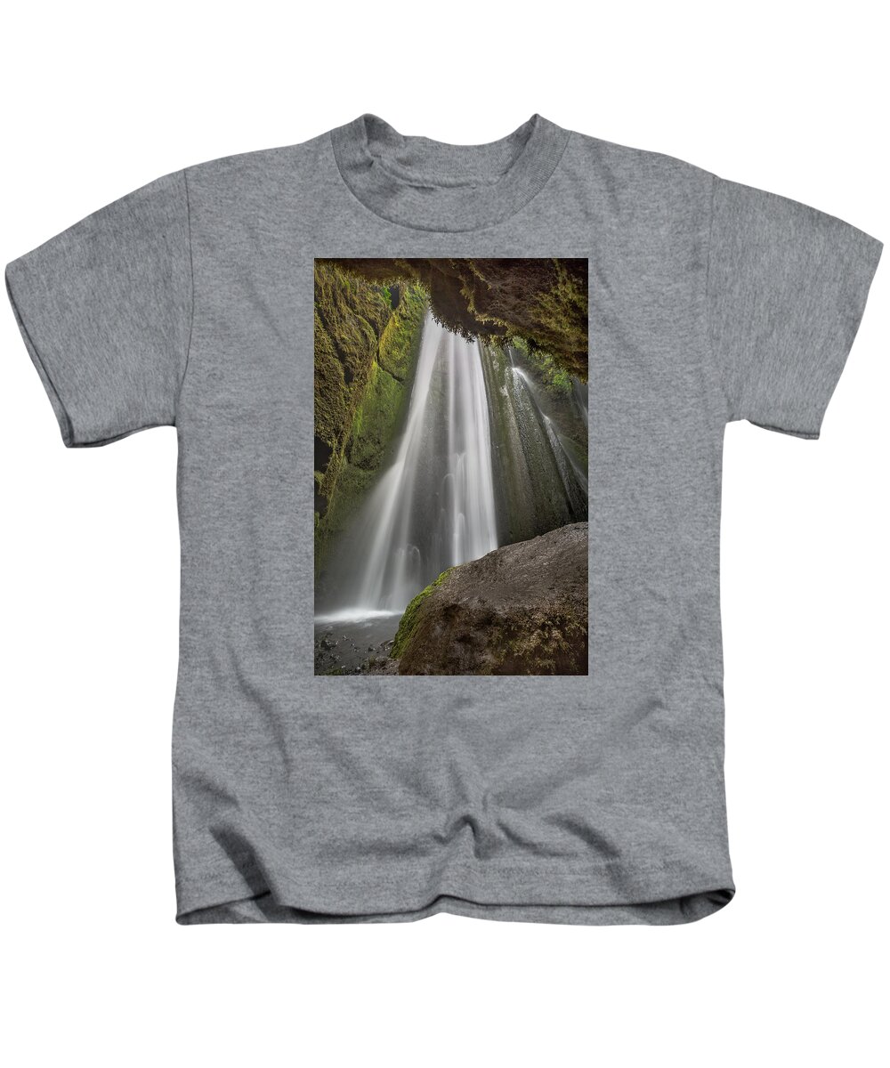 Cave Kids T-Shirt featuring the photograph Mystic Cave by Arti Panchal