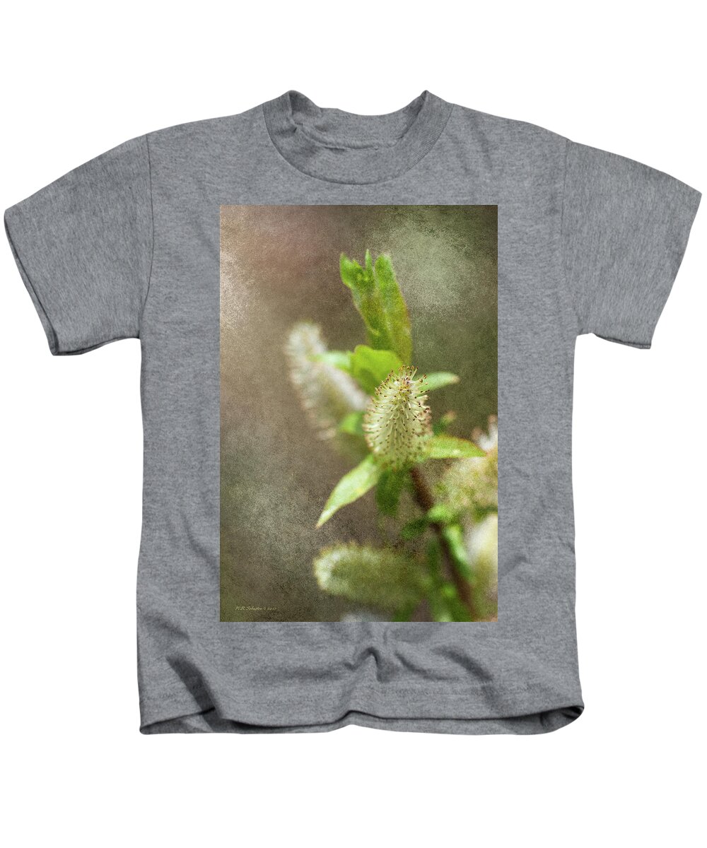 Growth Kids T-Shirt featuring the photograph New Growth 19 by WB Johnston
