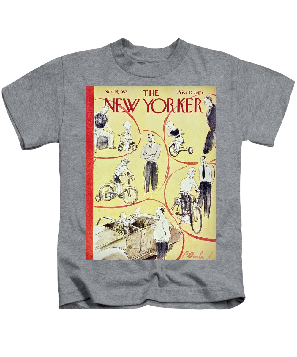 New Yorker November 16th 1957 T-Shirt by Nast - Conde Nast