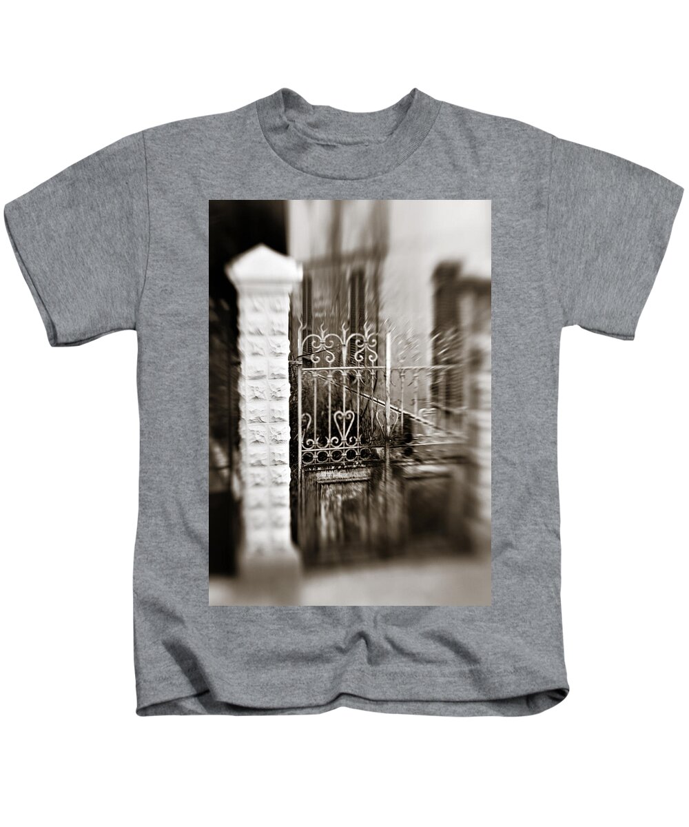 Old Kids T-Shirt featuring the photograph Old Heart Gate by Marilyn Hunt