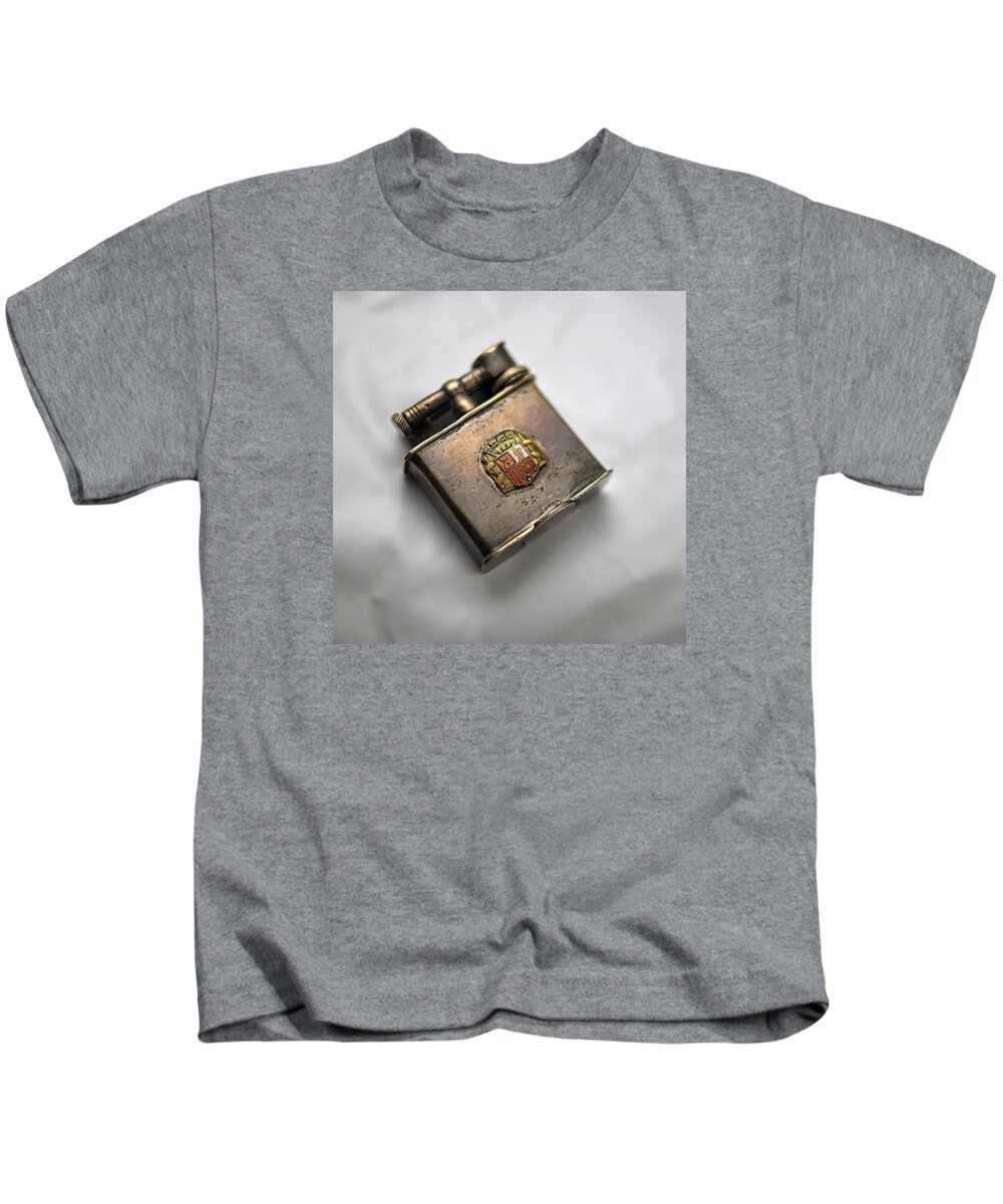 Lighter Kids T-Shirt featuring the photograph Old Lighter by Antonio Ballesteros
