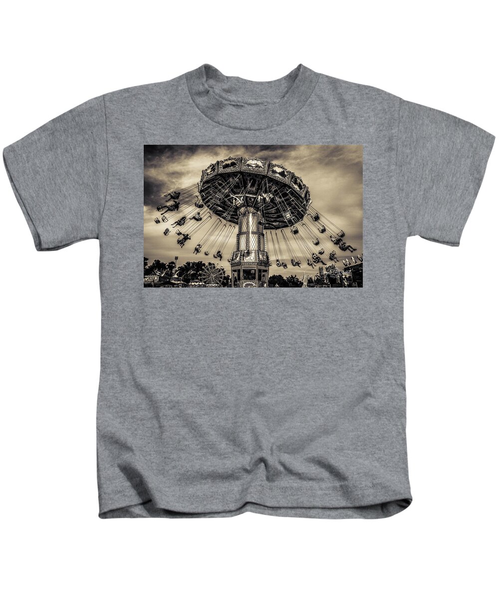 Fair Kids T-Shirt featuring the photograph Old Tyme County Fair by Steph Gabler