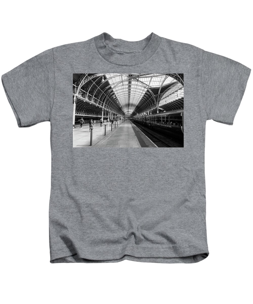 London Kids T-Shirt featuring the photograph Paddington Station by Joe Paul
